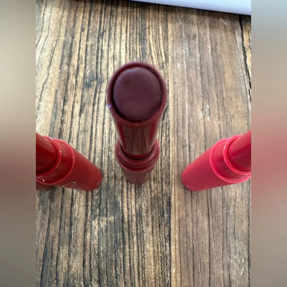 RMS Beauty Lip Balm & Gloss serum Set in Mauve, Rose, Berry, Bright Pink